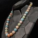 Aquamarijn en Morganiet 410 karaat. Mooie Berilli ketting -