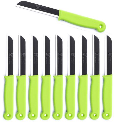 Solingen Schilmesje - RVS Glad - 18,5 cm met Blade Cover..., Huis en Inrichting, Keuken | Bestek, Nieuw, Ophalen of Verzenden