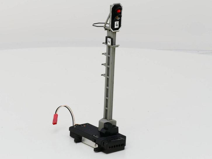 LGB 51950 RhB Lichtsignal, Zimo digitaaldecoder (grootspoor), Hobby en Vrije tijd, Modeltreinen | Overige schalen, Rails, Gebruikt