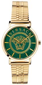Versace VEK400921 V-Essential dameshorloge 36 mm, Sieraden, Tassen en Uiterlijk, Horloges | Dames, Overige merken, Staal, Staal