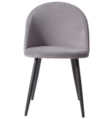 Set van 4 Fluwelen Eetkamerstoelen – Modern en Comfortabel, Huis en Inrichting, Stoelen, Nieuw, Verzenden