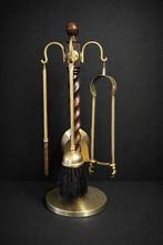 Openhaard accessoire - Hout, Messing - Haatdset jaren