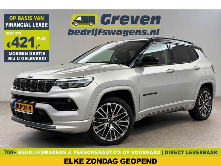 Jeep Compass 4xe 240PK Plug-in Hybrid Electric S | Virtual, Auto's, Jeep, Te koop, Automaat, Financial lease, Hybride Elektrisch/Benzine