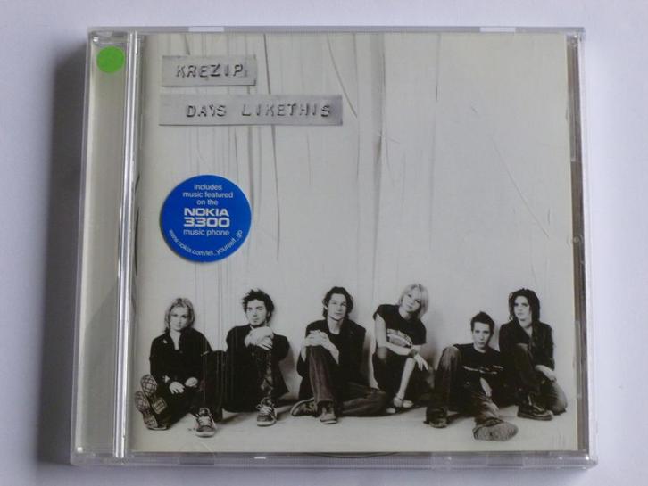 Krezip - Days like this, Cd's en Dvd's, Cd's | Pop, Zo goed als nieuw, Verzenden