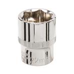 Silverline Zeskantige metrische dop - 22 mm - chroom vana..., Ophalen of Verzenden, Nieuw