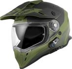 Bogotto H331 BT Tour EVO Zwart Groen Bluetooth Enduro Helm, XS, Nieuw met kaartje, Overige merken, Offroadhelm