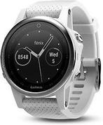 Garmin Fenix 5S 42 mm zilver met siliconebandje wit, Verzenden, Gebruikt