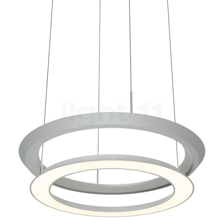 Oligo Yano Hanglamp LED, plafondkapje wit mat/hoofd zilver, Huis en Inrichting, Lampen | Hanglampen, Nieuw, Verzenden