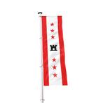 Banier Drenthe 100x300cm (voor baniermast 6 meter), Nieuw