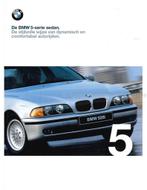 1999 BMW 5 SERIE SEDAN BROCHURE NEDERLANDS, Boeken, Auto's | Folders en Tijdschriften, Nieuw, BMW, Author