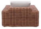 Meera - Lounge Tuinstoel - Wicker - The Outsider, Tuin en Terras, Tuinsets en Loungesets, Verzenden, Nieuw