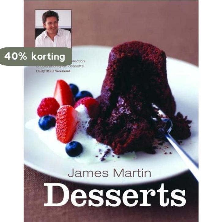 Desserts 9781844009473 James Martin, Boeken, Taal | Engels, Gelezen, Verzenden