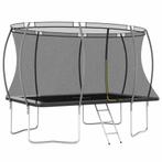 vidaXL Trampolineset rechthoekig 150 kg 335x244x90 cm, Kinderen en Baby's, Speelgoed | Buiten | Trampolines, Verzenden, Nieuw