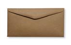 Envelop 11 x  22 cm Kraft Donkerbruin, Verzenden, Nieuw