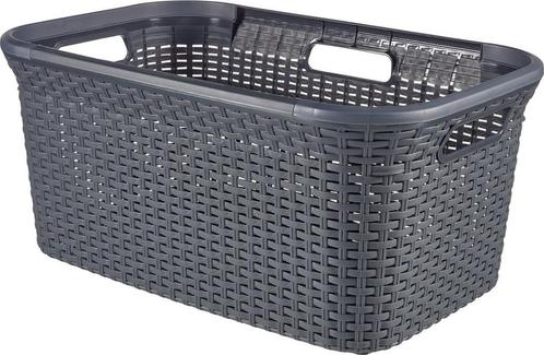 Curver Style Wasmand 45L Antraciet, Huis en Inrichting, Keuken | Keukenbenodigdheden, Gebruikt, Ophalen of Verzenden