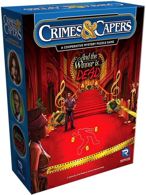 Crimes & Capers And the winner is ... Dead! | Renegade -, Hobby en Vrije tijd, Gezelschapsspellen | Bordspellen, Nieuw, Verzenden