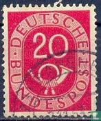 Duitsland - Posthoorn - 1951, Postzegels en Munten, Postzegels | Europa | Duitsland, Verzenden, Gestempeld