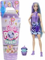 Barbie Reveal - Bubbelthee Barbiepop - Taro melk, Kinderen en Baby's, Speelgoed | Poppen, Ophalen of Verzenden, Nieuw