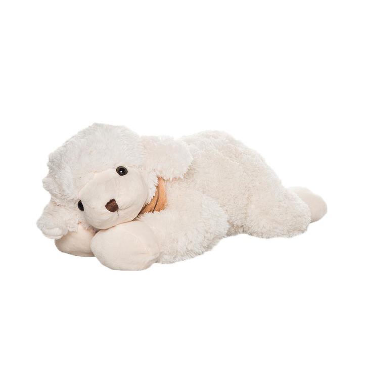 knuffel lam liggend 45cm, Huis en Inrichting, Woonaccessoires | Overige, Verzenden