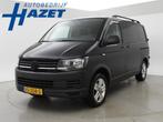 Volkswagen Transporter 2.0 TDI 140 PK DSG DUBBEL CABINE, Auto's, Automaat, Volkswagen, Zwart, Diesel