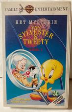 HET MYSTERIE VAN SYLVESTER & TWEETY (VHS), Verzenden, Gebruikt