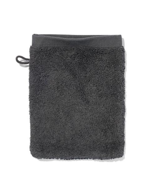 HEMA Washand - hotel extra zacht - donkergrijs uni, Huis en Inrichting, Badkamer | Badtextiel en Accessoires, Nieuw, Verzenden