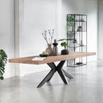 *WOONWINKEL* DTP Home Masterpiece Newton Teak Houten Eettafe, Huis en Inrichting, Tafels | Eettafels, Verzenden, Nieuw