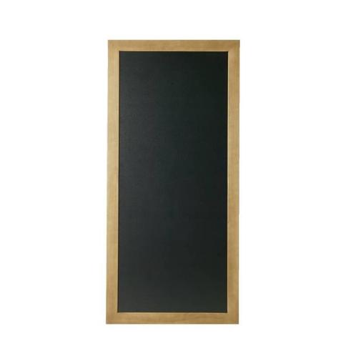 Schrijfbare wandbord lang - teak hout - 56x100cm, Zakelijke goederen, Horeca | Keukenapparatuur, Nieuw in verpakking, Verzenden