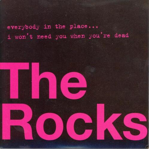 cd single - The Rocks - Everybody In The Place, Cd's en Dvd's, Cd Singles, Zo goed als nieuw, Verzenden