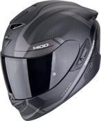 Scorpion EXO-1400 Evo II Carbon Air Enko Zwart Grijs, Motoren, Kleding | Motorhelmen, Nieuw met kaartje, Overige merken, Heren