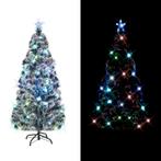 vidaXL Kerstboom met LED en standaard 210 cm glasvezel, Diversen, Kerst, Verzenden, Nieuw