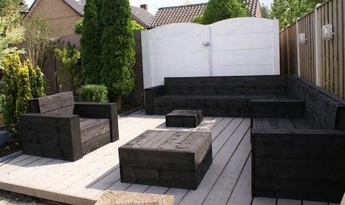 Steigerhoutbeits - Black Wash - 5 liter, Doe-het-zelf en Verbouw, Verf, Beits en Lak, Beits, Zwart, Nieuw, 5 tot 10 liter, Ophalen of Verzenden