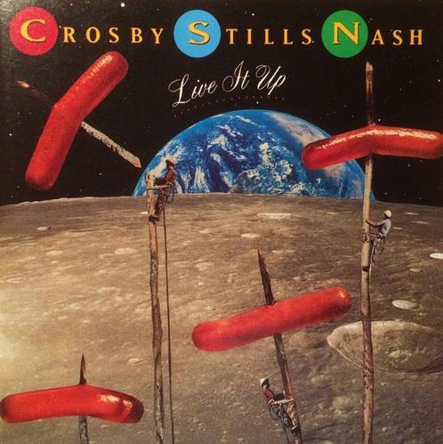 cd - Crosby Stills Nash - Live It Up, Cd's en Dvd's, Cd's | Overige Cd's, Zo goed als nieuw, Verzenden