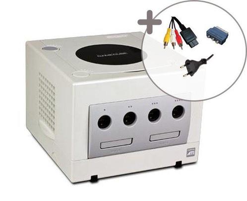 Nintendo Gamecube Console Pearl, Spelcomputers en Games, Spelcomputers | Nintendo GameCube, Zo goed als nieuw, Ophalen of Verzenden