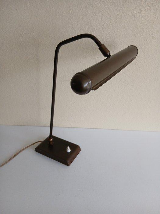 Heca Edam - Pianolamp - Notarislamp - Tafellamp - Messing, Antiek en Kunst, Curiosa en Brocante