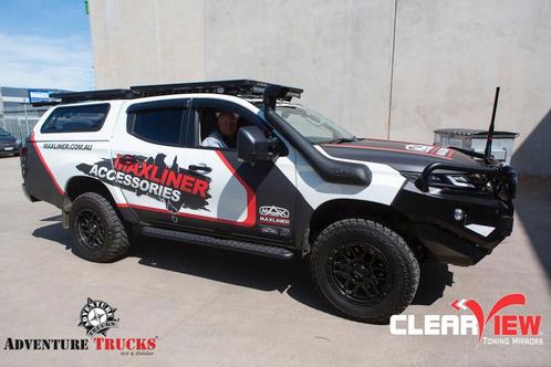 ClearView Towing Mirrors for Mitsubishi L200 2015-2023, Auto diversen, Autosport-onderdelen, Ophalen of Verzenden