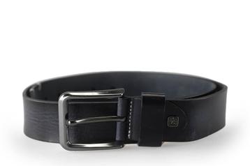 Genuine Leather Riem Zwart | 10% extra korting beschikbaar voor biedingen