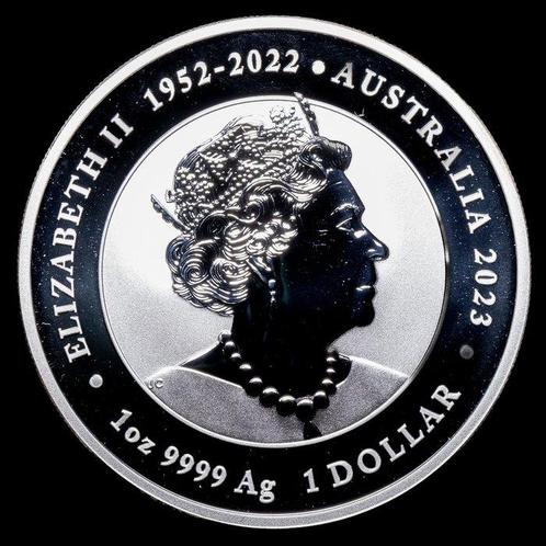 Australië. 1 Dollar 2023 Dragon and Koi Mitos y Leyendas, Postzegels en Munten, Munten | Europa | Niet-Euromunten