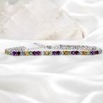 Zonder minimumprijs - Armband Verguld Gemengde edelstenen -, Nieuw