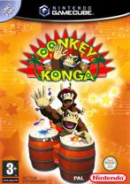 Gamecube Donkey Konga, Spelcomputers en Games, Zo goed als nieuw, Verzenden