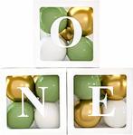 Jute hoedje en slinger voor een 1e verjaardag, Nieuw, Sweet-One, Setje, Verzenden