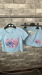 Blauwe stitch set, Kinderen en Baby's, Kinderkleding | Maat 98, Ophalen of Verzenden, Nieuw, Meisje, Setje