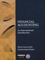 Financial Accounting 9780273646785 David Alexander, Boeken, Verzenden, Zo goed als nieuw, David Alexander