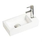 Fonteinset Sanilux Qubic Mini Keramiek 36x18x9cm met 1/2, Ophalen of Verzenden, Nieuw, Chroom, Overige typen