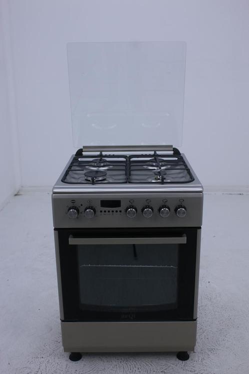 OP=OP! ZWART OF RVS kwalitatieve gasfornuis! 50+60cm NIEUW!, Witgoed en Apparatuur, Fornuizen, Vrijstaand, 4 kookzones, Energieklasse A of zuiniger