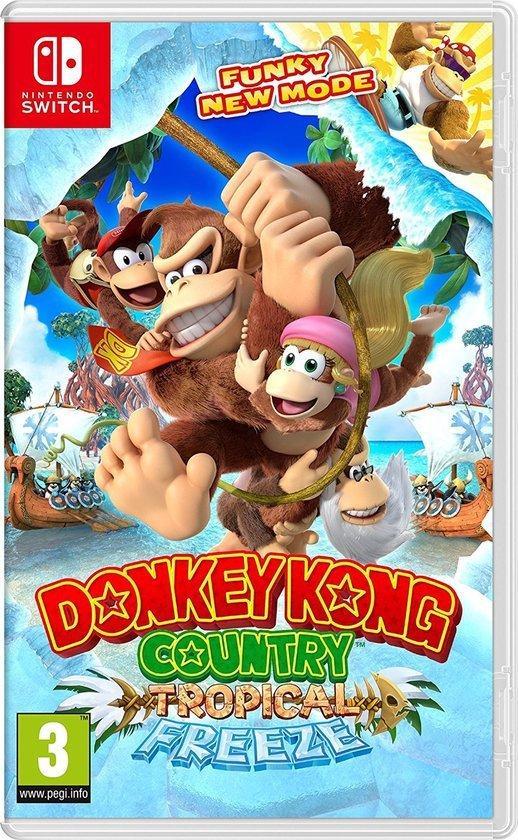 Switch Donkey Kong Country Tropical Freeze, Spelcomputers en Games, Spelcomputers | Nintendo Switch, Zo goed als nieuw, Verzenden