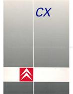 1988 CITROEN CX INSTRUCTIEBOEKJE FRANS