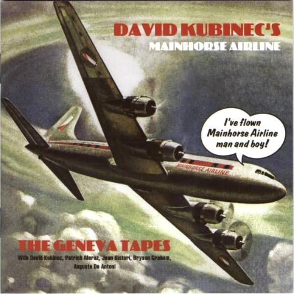cd - David Kubinecs Mainhorse Airline - The Geneva Tapes, Cd's en Dvd's, Cd's | Overige Cd's, Zo goed als nieuw, Verzenden