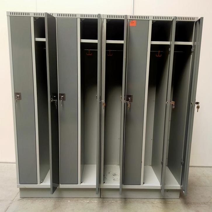 8-deurs Oostwoud ruimte besparende kledinglocker EXTRA SMALL, Huis en Inrichting, Kasten | Lockerkasten, Ophalen of Verzenden