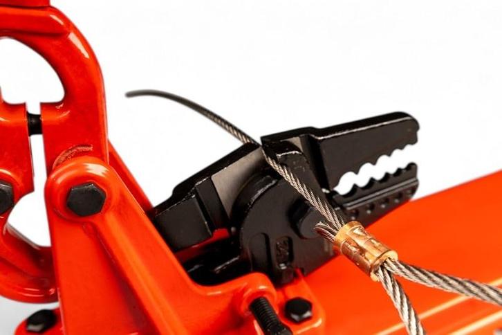 Kabelklemtang 2 - 5mm rood tafelmodel, Auto diversen, Autogereedschap, Verzenden